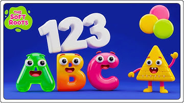 Preschool Learning activities for 3 year olds at home | Learn ABC Phonics Shapes Numbers Colors 🌈