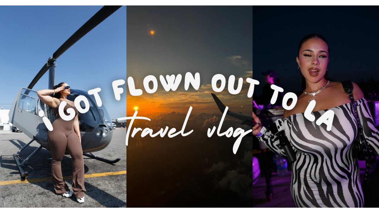 SPEND A WEEKEND WITH ME IN LA!!!! (bowling, helicopter tour, mansion partyyyy & more)