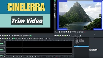 Trim  Video - Cinelerra Video Editor Tutorial#5