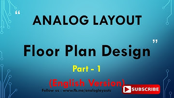 Floor Plan Design - Part 1
