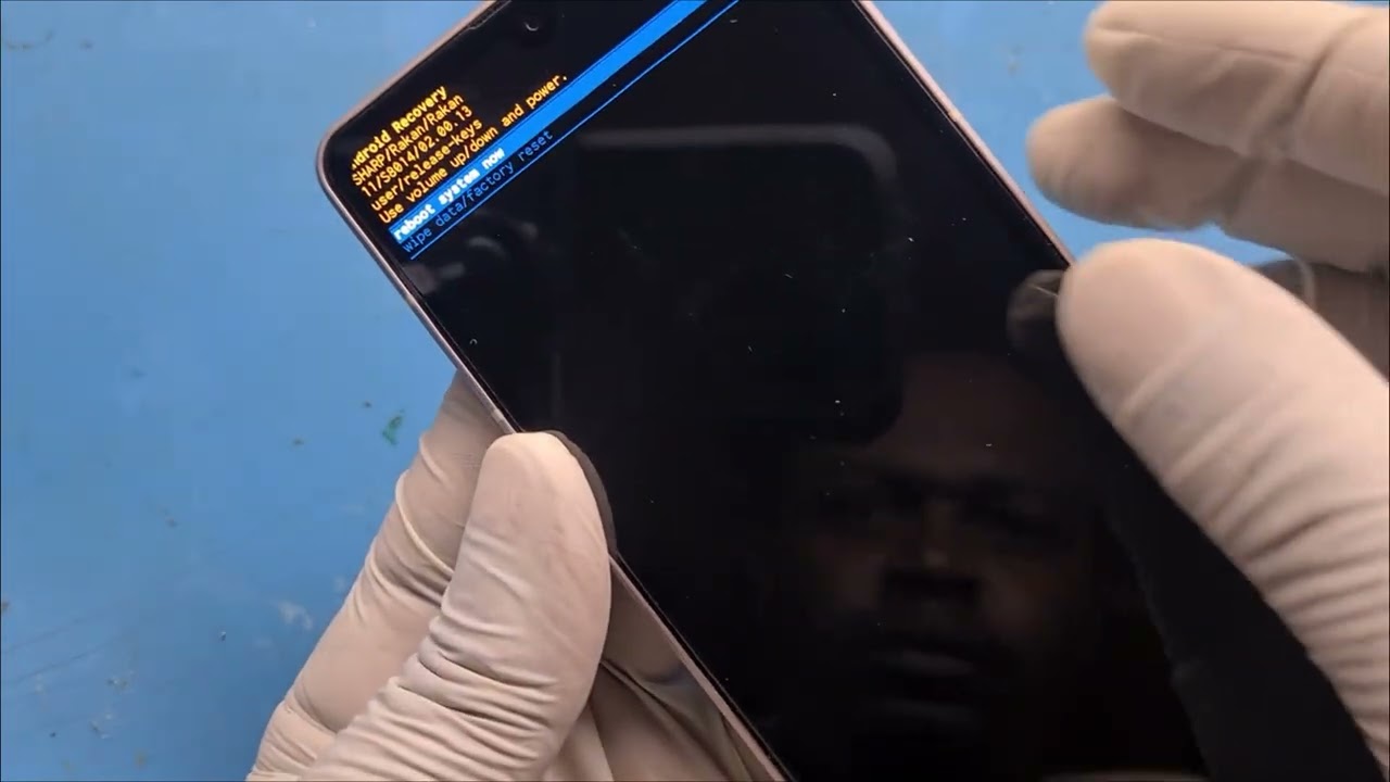 Aquos sense 7 /SH-53C hard reset password removed without pc - YouTube