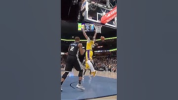 Anthony Davis INSANE Chasedown block on ja Morant 😮‍💨 #nba