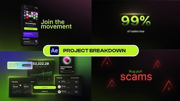 After effects project breakdown - Blai Launch Video