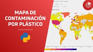 🗾 Mapa de contaminación por plástico a nivel mundial con Python 🌎