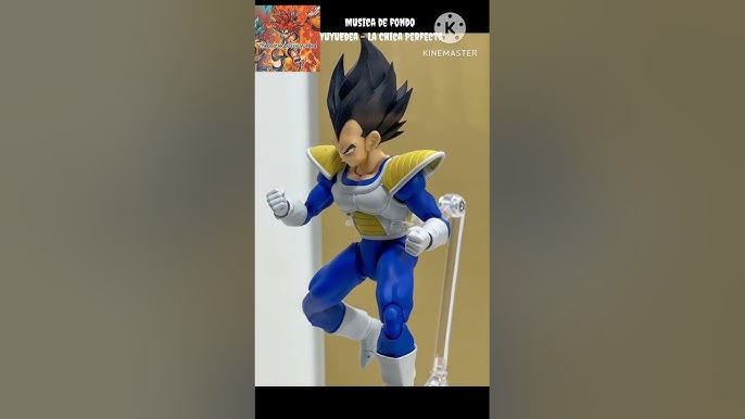 DRAGON BALL Z - Figurine articulée Vegeta - 24000 Power Level - SH Fig