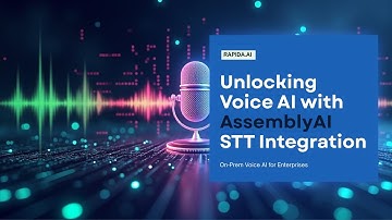 Integrating AssemblyAI for Speech to Text inside Rapida.ai
