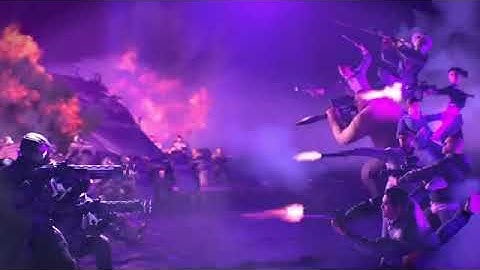 Saints Row 3 Remastered Main Menu Background