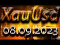 Анализ Xau Usd, 08.09.2023. Прогноз форекс, трейдинг. Трейдинг, торговые рекомендации.