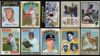 The 20 Most Valuable Topps Baseball Cards From 19701974