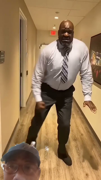Hahaha... Nice dance shaq😂♥️😂 #dance #funny #nba #everyonehighlights