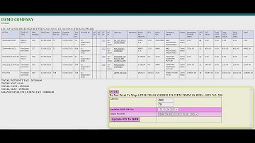 Its Easy To Link A Plain GRN To SUPPLIER PURCHASE ORDER In simpliRP ERP For MSME ERP SME ERP