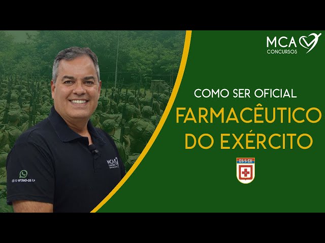 Oportunidade: Exército abrirá concurso para farmacêuticos