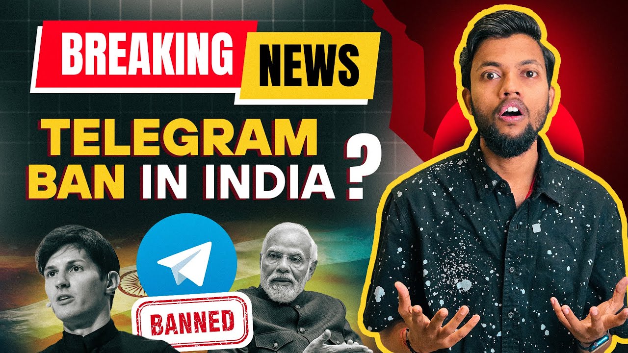 Big Breaking News Telegram Ban In INDIA Telegram CEO Arrested Big Breaking News Telegram Ban In INDIA Telegram CEO Arrested