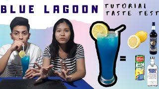 BLUE LAGOON (Vodka+Blue Curacao) FILIPINO TUTORIAL/REACTION, SOBRANG SARAP! MUST TRY ||  J Modernist