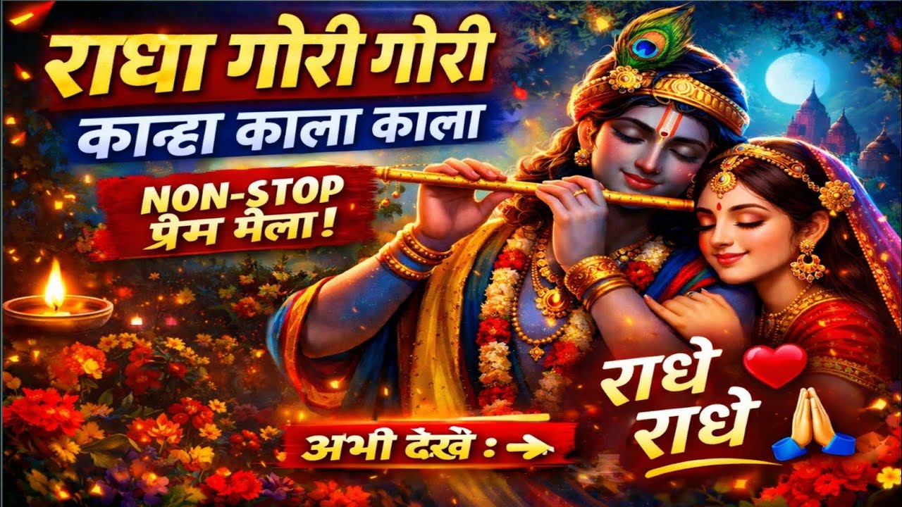 Radha Gori Gori 🌸 | Radha Krishna Beautiful Bhajan 2026 | Lofi With Lyrics Aman #lofi#bhaktivibes