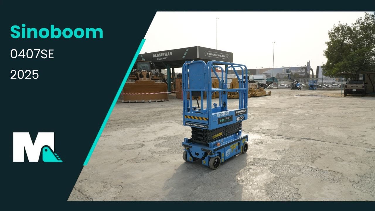 Sinoboom 0407SE Electric Scissor Lift | 2025