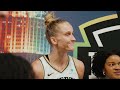Leonie Fiebich, Jonquel Jones, Marine Johannès & Stephanie Talbot | Post Game Comments July 26, 2025