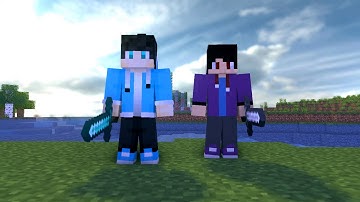 Intro You Freinds [Free Intro Minecraft] intro Template Mine-Imator [Bad Sync]