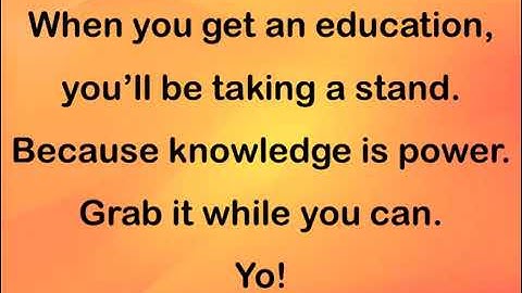 Knowledge is power lyrics