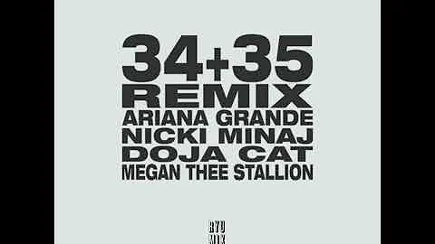 34+35 (Remix) (ft. Nicki Minaj, Doja Cat, Megan Thee Stallion)