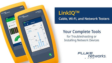 Fluke Networks LinkIQ Duo Cable, WiFi, Network Tester: Your all-in-one solution