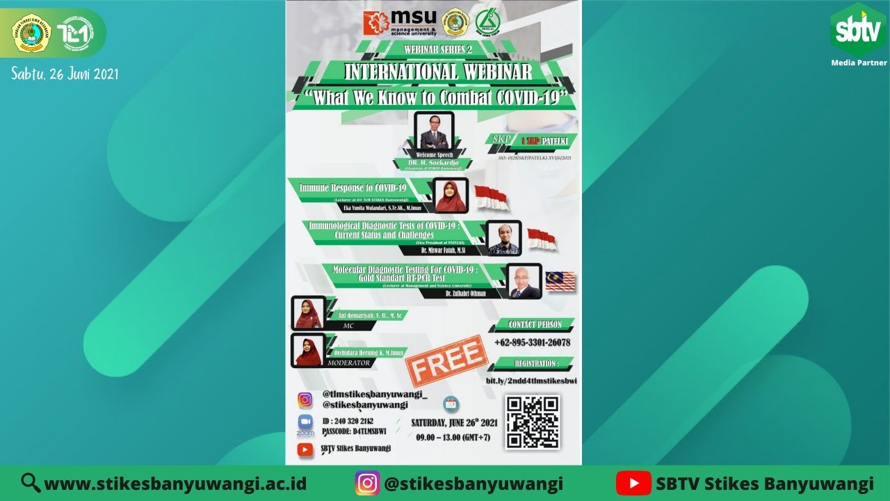 INTERNATIONAL WEBINAR - WHAT WE KNOW TO COMBAT COVID 19 - YouTube