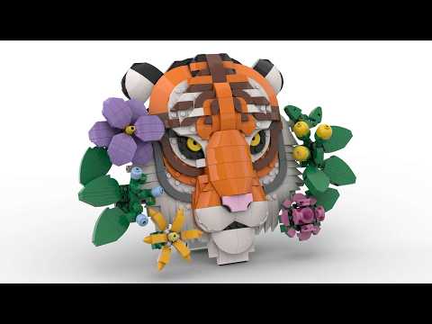Lego 31217 Tiger Speed Build Studio Bricklink LDD by PLegoBB