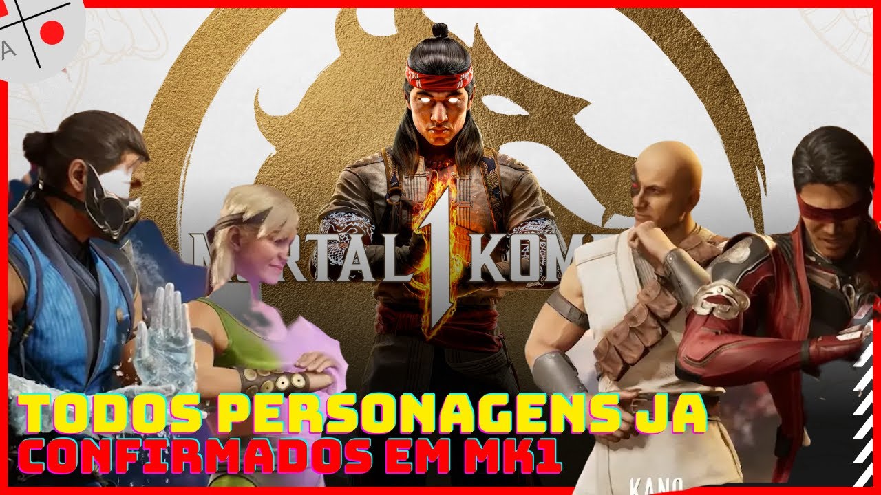 Mortal Kombat 1: conheça os personagens confirmados em MK1 até o momento