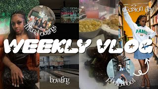 WEEKLY VLOG(bowling, lash appt, prom send off, national decision day, +more)||Destiny Ja’Nay