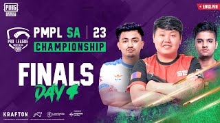 [EN] 2023 PMPL South Asia Championship - Finals Day 4 | Spring | Hunt For Victory