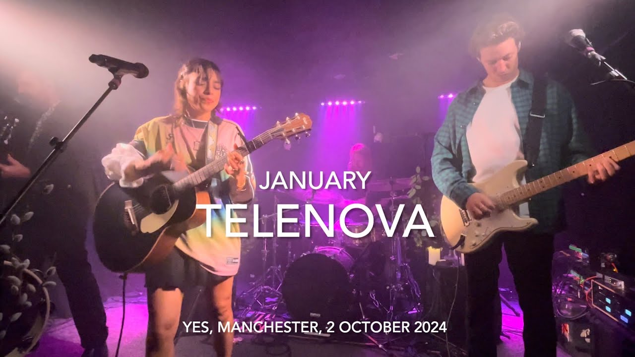 Telenova - January - Live 4k @ YES, Manchester, 2 October 2024