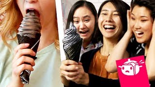 We Tried To ReCreate This Black Ice Cream • Eating Your Feed • Tasty