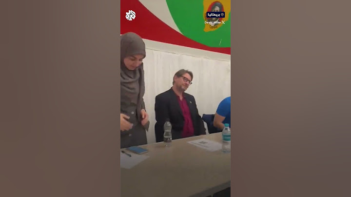 بسبب معارضته للاحتلال.. استقبال حار للأستاذ ديفيد ميلر خلال حضوره ملتقى بمدينة #بريستول في #بريطانيا