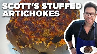 Scott Conant's Stuffed Artichokes | Food Network