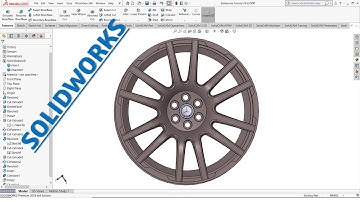 Solidworks Tutorial #29 | Wheel Rim 3D Design