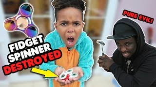 EVIL Dad Destroyed My Fidget Spinner! | A Typical Sunday Vlog!!
