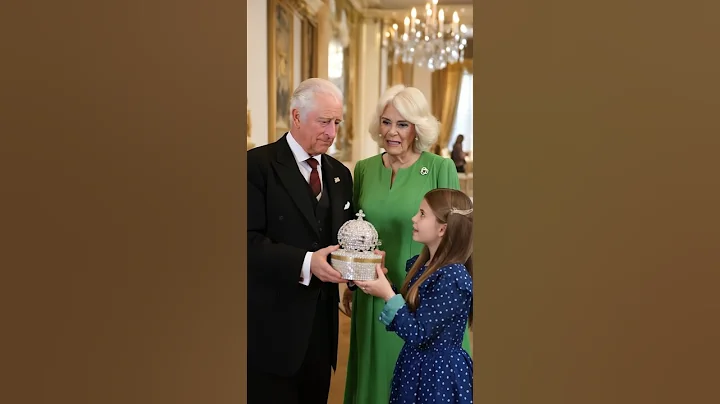 King Charles gift Spark even to Charlotte - Camilla so angry #camilla #kingcharles #charlotte #royal