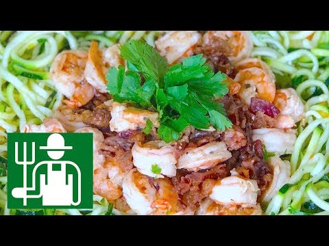 easy-shrimp-flambé-recipe-|-must-try-zoodles-recipe