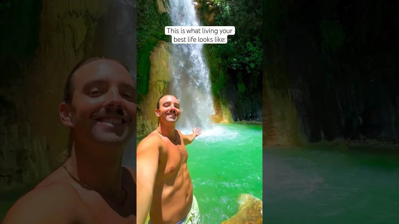My FAVORITE waterfalls on EARTH! 😍 #travel #adventure #bestlife #nature #waterfalls #inspire #hike