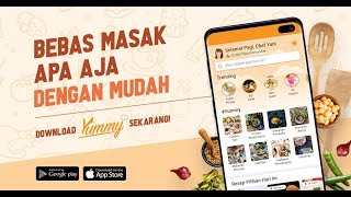 Yummy App - Cari & Upload Resep Masakan screenshot 1