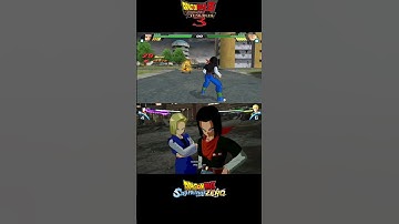 Android 17 Sadistic Dance move evolution - Sparking! Zero vs Budokai Tenkaichi 3