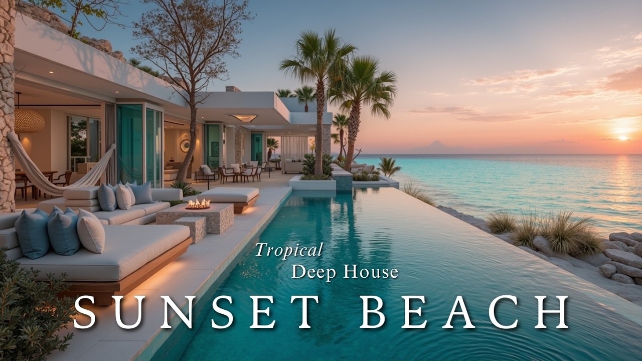 Тропические Deep House Chillout Vibes Закат Пляж Бассейн Оазис 2026