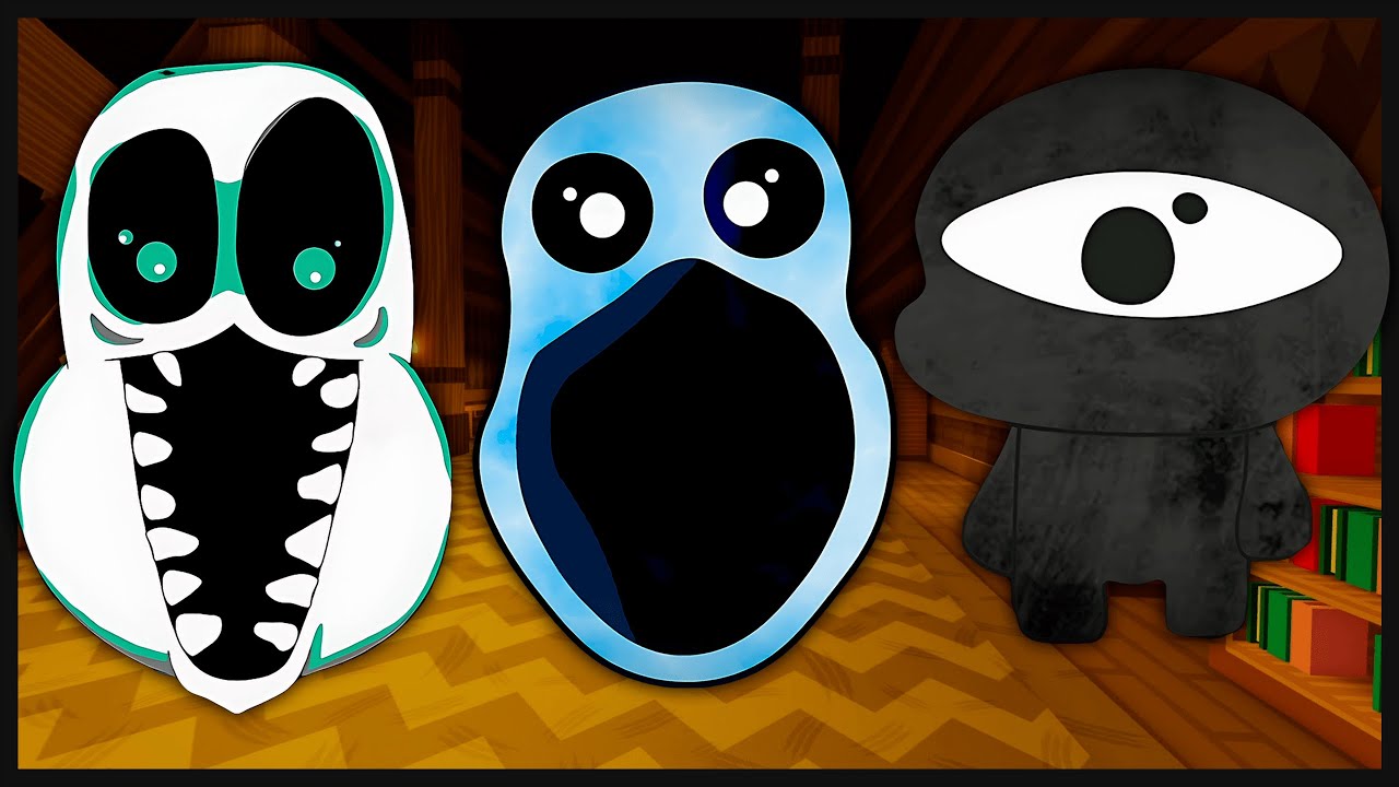 Drawing-Roblox DOORS Monsters but Kawaii / Kawaii Versions of