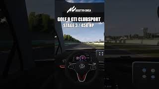 Golf 8 GTI CLUBSPORT PH.2 / 450 CH / 583 NM | Assetto Corsa / #shorts #golf #assettocorsa