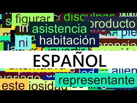 3000+ Common Spanish Words with Pronunciation