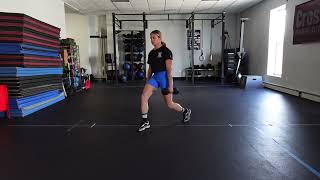 Contralateral SA DB Split Squat