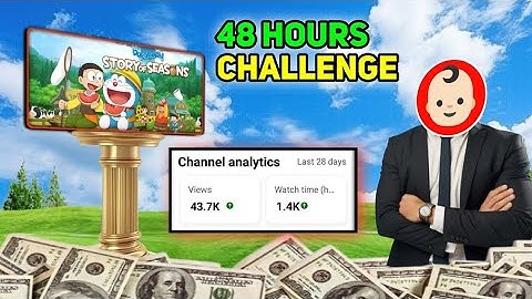 I Uploaded Doraemon Videos for 48 Hours Challenge (Shocking Result)