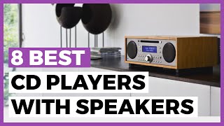 Best Cd Players With Speakers In 2025 - How To Choose Your Cd Player?