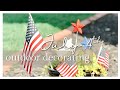 Summer Patio Refresh | 4th of July DIY | Decorate with Me