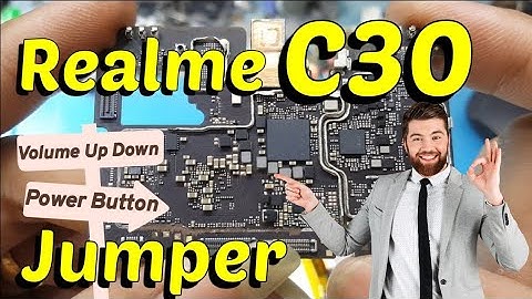 Realme C30 volume up down and power button jumper